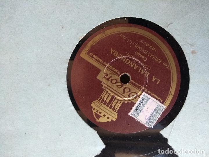 Discos de pizarra: 6 discos de pizarra antiguos de emili vendrell : - Foto 2