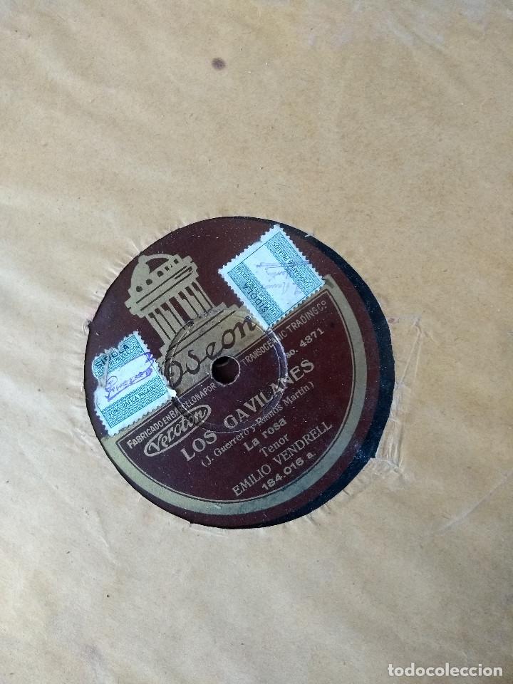 Discos de pizarra: 6 discos de pizarra antiguos de emili vendrell : - Foto 6