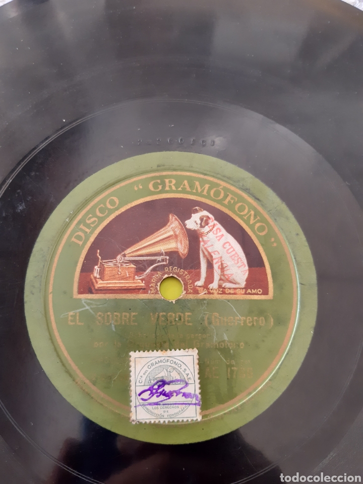 Discos de pizarra: El sobre verde Guerrero - Foto 1