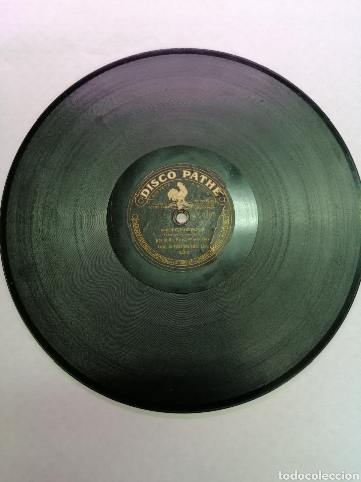 Discos de pizarra: Disco pathe Tango de los serafines - Foto 3