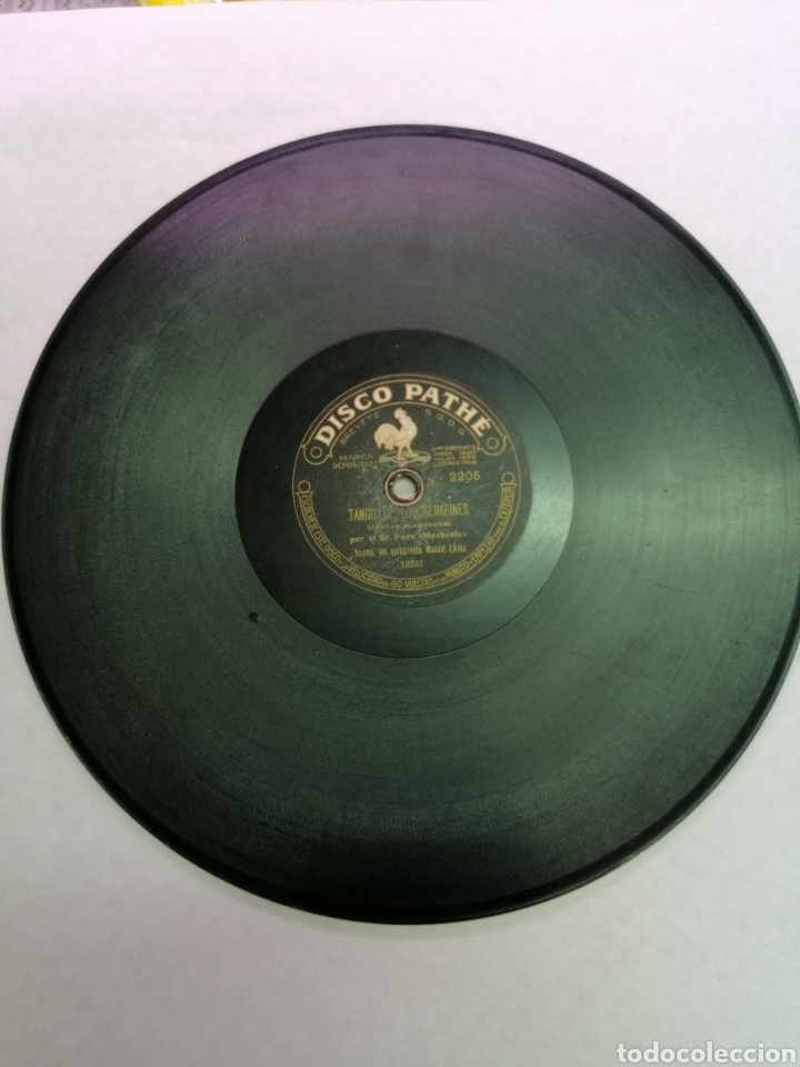 Discos de pizarra: Disco pathe Tango de los serafines - Foto 4
