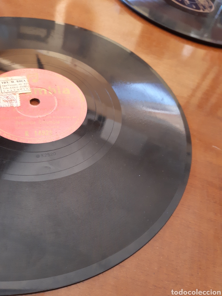 Discos de pizarra: Katiuska amparo Albiach y conjunto Columbia - Foto 2