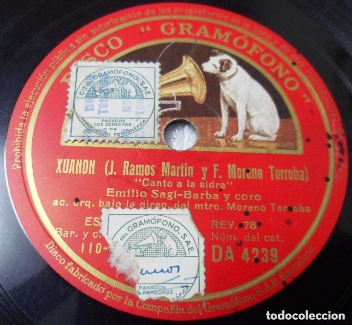 Discos de pizarra: Xuanon Canto a la sidra - Foto 2