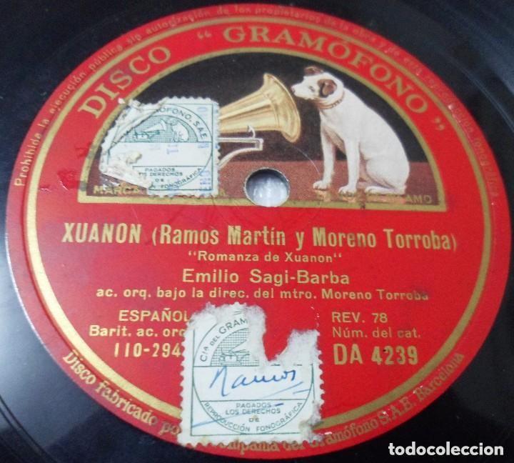 Discos de pizarra: Xuanon Canto a la sidra - Foto 3
