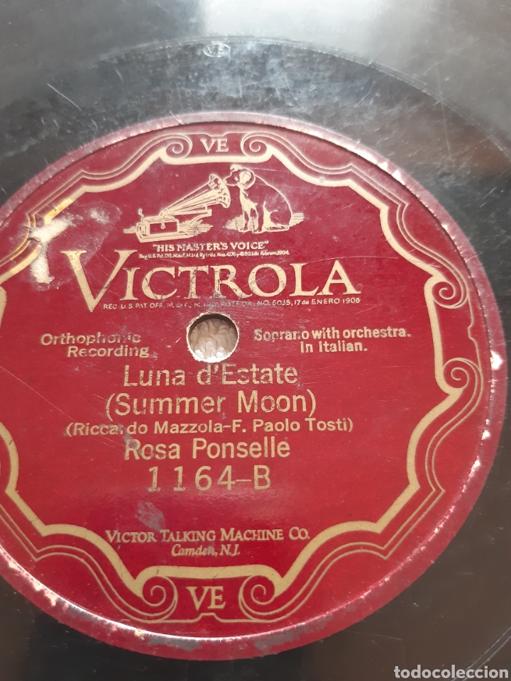 Discos de pizarra: Luna d estate (summer moon) - Foto 2