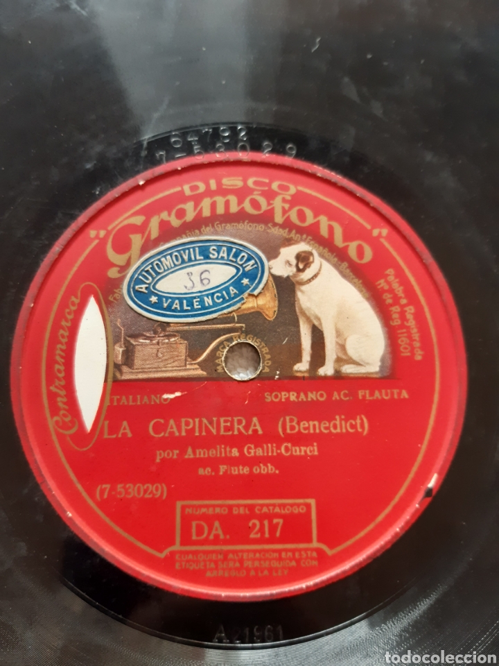 Discos de pizarra: Caro m&iacute;o ben (giordani) y la ca&ntilde;onera (benedict) - Foto 1