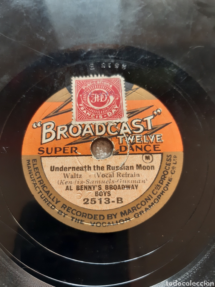 Discos de pizarra: Little PAL y underneath the russian moon - Foto 1