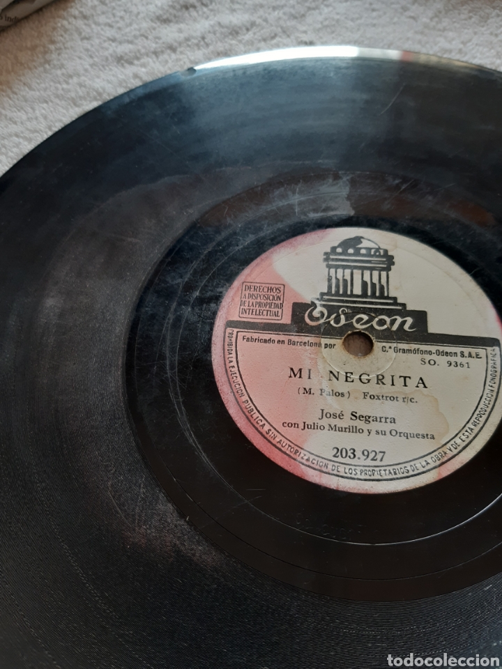 Discos de pizarra: Si yo fuera rey Jos&eacute; Segarra - Foto 2