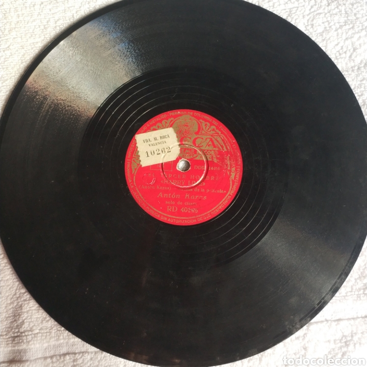 Discos de pizarra: El tercer hombre. Harry lime y el caf&eacute; Mozart - Foto 2