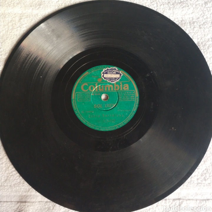 Discos de pizarra: Joquines duna Pastora y sol ixent. - Foto 1