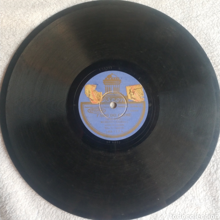 Discos de pizarra: Foxtrop ib&eacute;rico. Dado do ciume. Moreno xil&oacute;fono. - Foto 2