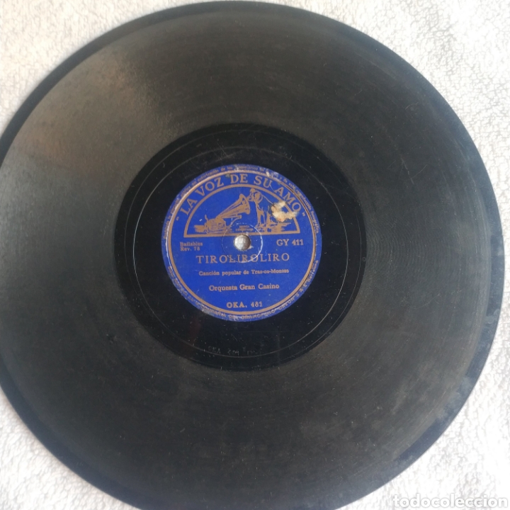 Discos de pizarra: Tiro liro liro. UPA UPA. - Foto 1