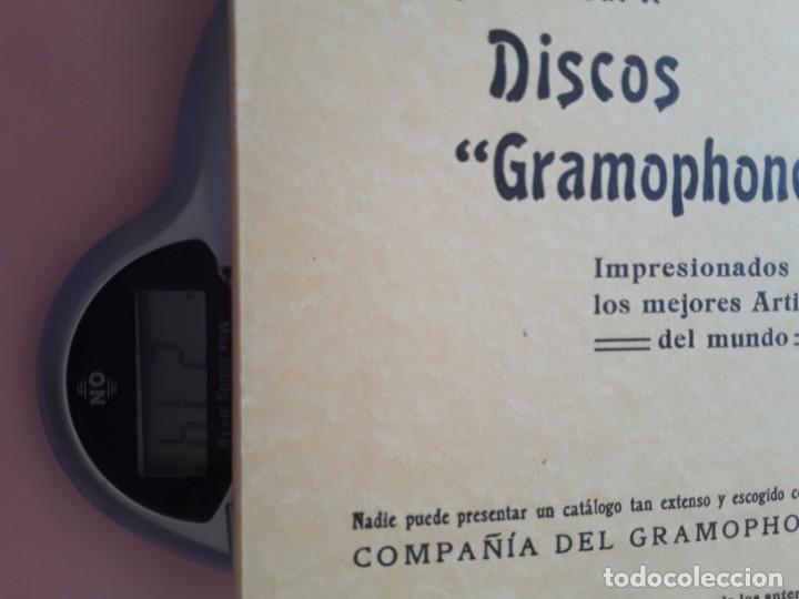 Discos de pizarra: DISCOS GRAMOPHONE cat&aacute;logo general de discoS-Compa&ntilde;&iacute;a francesa GRAMOPHONE - facsimil - Foto 6