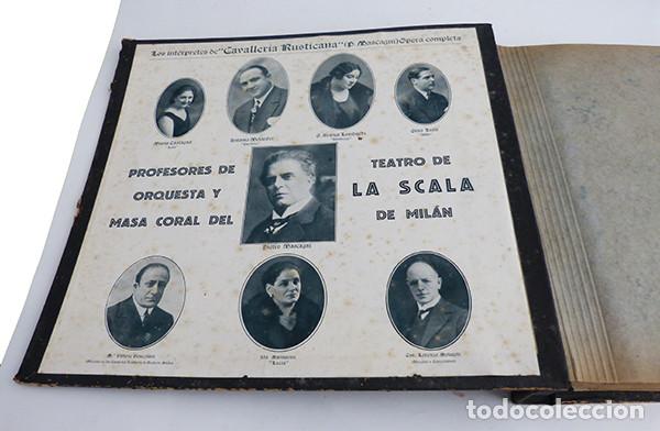 Discos de pizarra: &Aacute;lbum con la &oacute;pera completa Cavalleria Rusticana - Foto 5