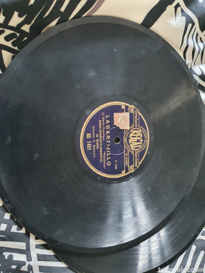 Discos de pizarra: Disco de pizarra tem&aacute;tica asturias - Foto 2