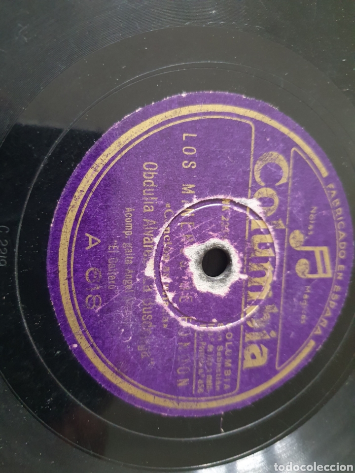 Discos de pizarra: Obdulia Alvarez la Busdonga - Foto 2