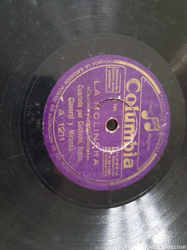 Discos de pizarra: Canci&oacute;n Asturiana - Foto 2