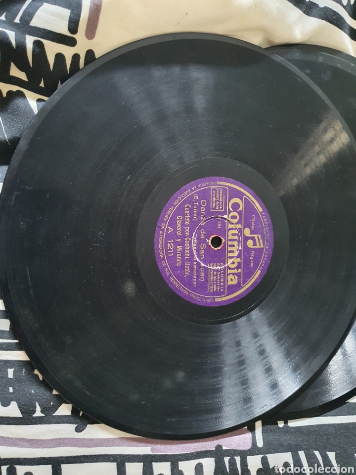 Discos de pizarra: Canci&oacute;n Asturiana - Foto 1