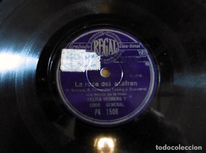 Discos de pizarra: LA ROSA DEL AZAFRAN PARTES 1 Y 2 - Foto 2