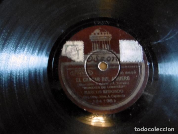 Discos de pizarra: EL CANTAR DEL ARRIERO PARTES 1 Y 2 - Foto 1