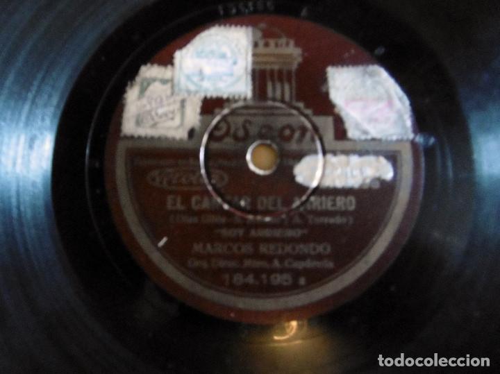 Discos de pizarra: EL CANTAR DEL ARRIERO PARTES 1 Y 2 - Foto 2