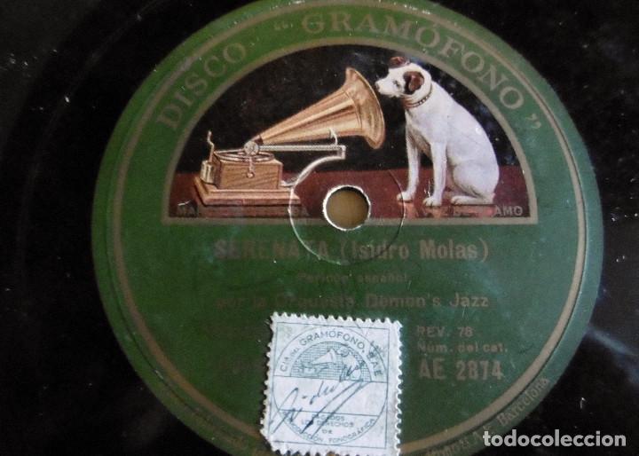 Discos de pizarra: SERENATA DE ISIDRO MOLAS - Foto 2
