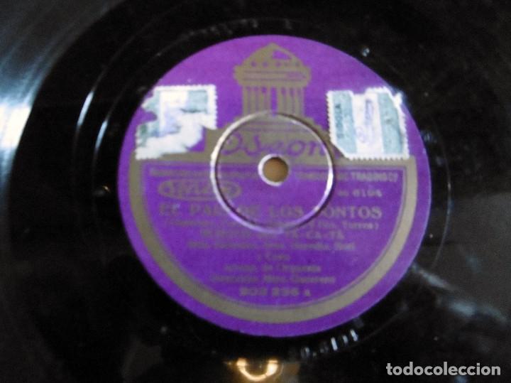 Discos de pizarra: EL PAIS DE LOS TONTOS PARTES 1 Y 2 - Foto 1