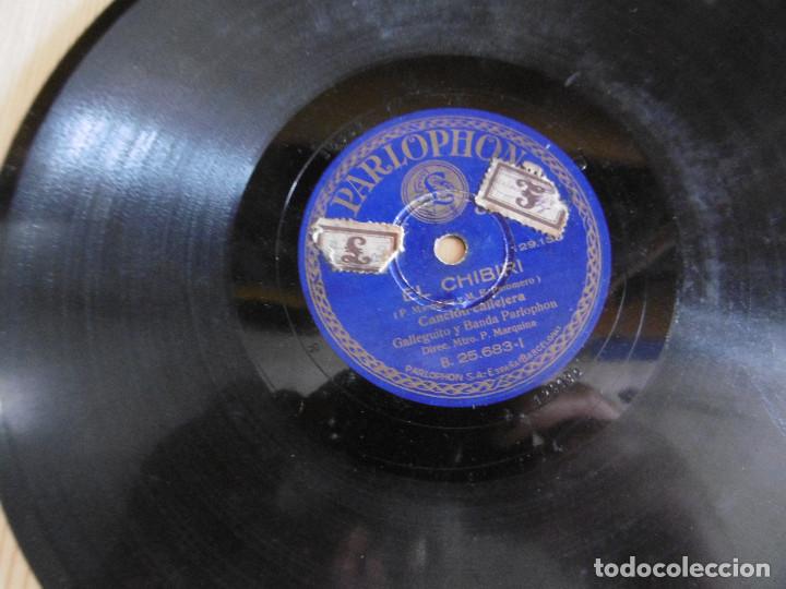 Discos de pizarra: AHI VA QUE RISA-EL CHIRIBI - Foto 1