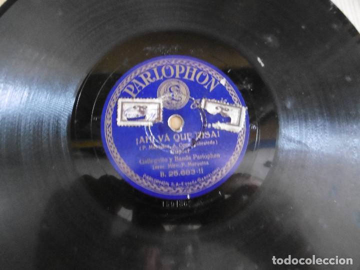 Discos de pizarra: AHI VA QUE RISA-EL CHIRIBI - Foto 2