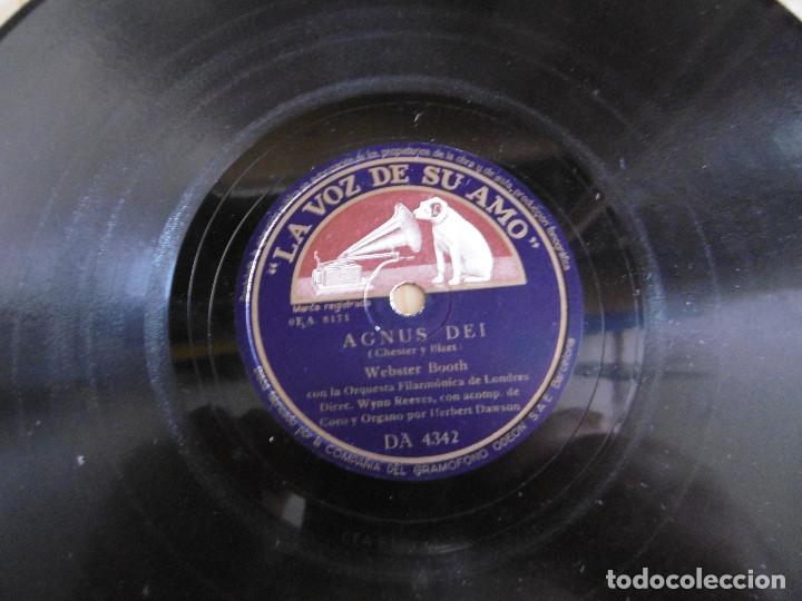 Discos de pizarra: AVE MARIA-AGNUS DEI - Foto 1