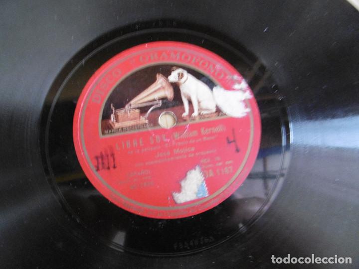 Discos de pizarra: LIBRE SOY-UN BESO LOCO - Foto 2