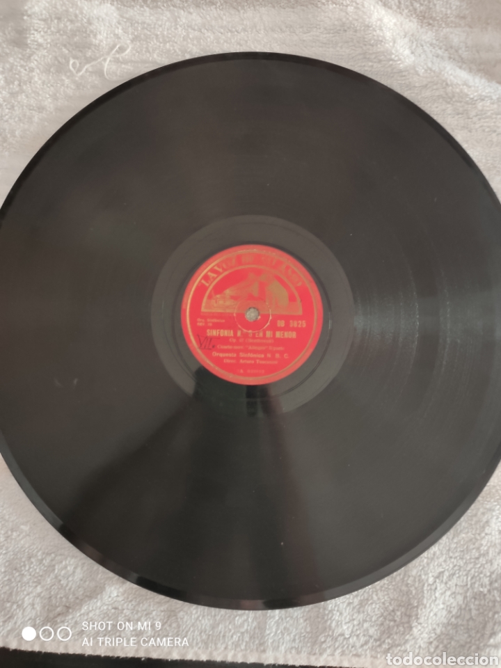 Discos de pizarra: Sinfon&iacute;a n&uacute;mero 5 en mi menor Beethoven - Foto 1
