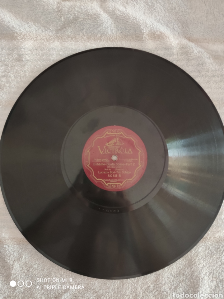 Discos de pizarra: Boheme Dead cent parte 1 y 2. Sono andati Oh Dio Mimi Puccini - Foto 2