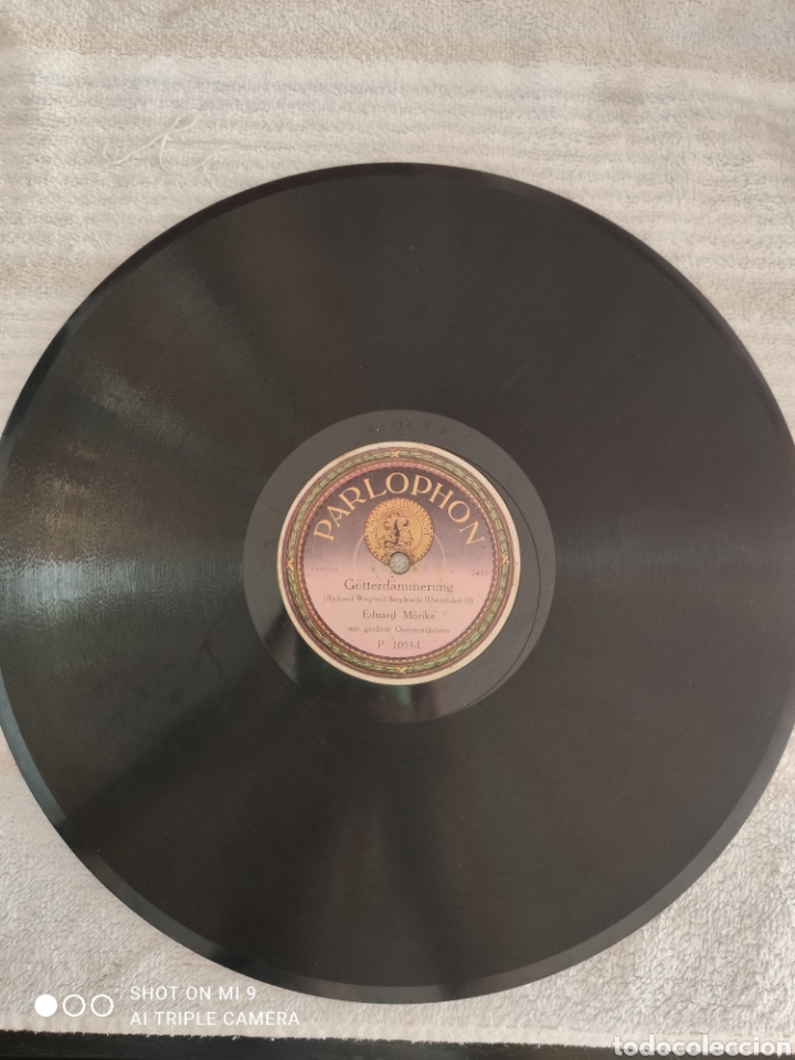 Discos de pizarra: Eduard Morike. Gotterdammerung parte 1 y 2 - Foto 1