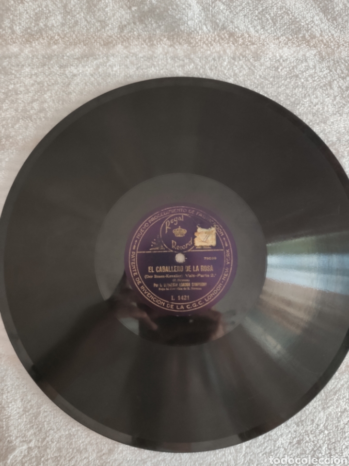 Discos de pizarra: El caballero de la rosa vals parte 1 y 2 - Foto 2
