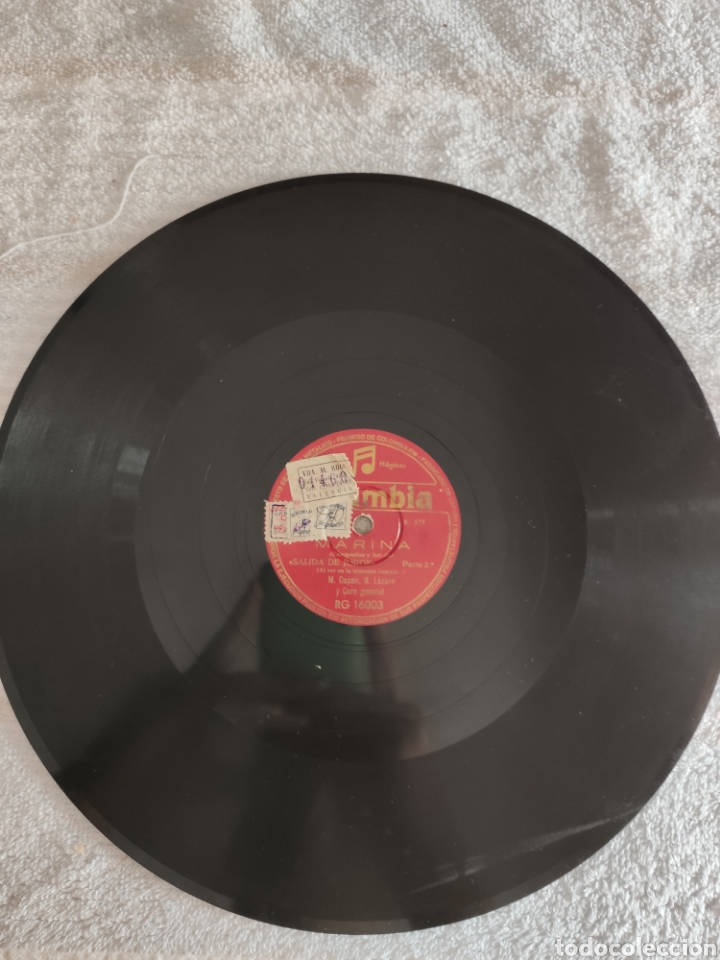 Discos de pizarra: Marina salida de Jorge parte 1 y 2 - Foto 1