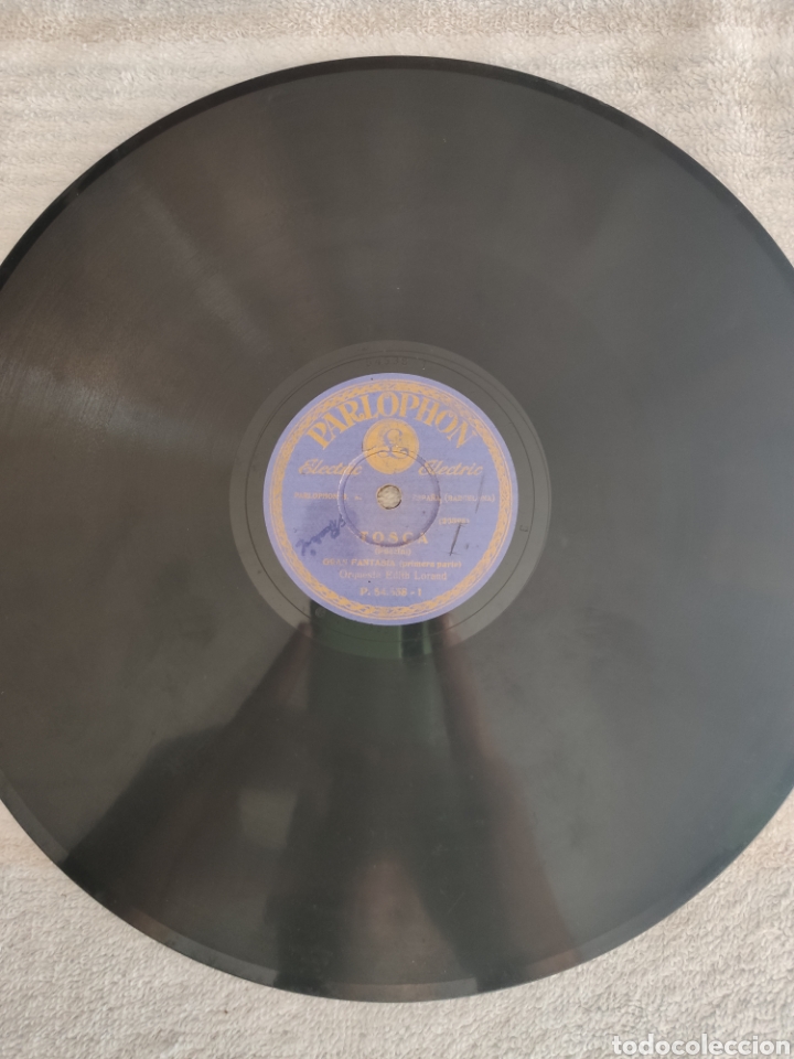Discos de pizarra: tosca Puccini parte 1 y 2 - Foto 1
