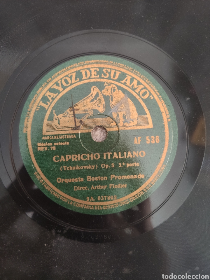 Discos de pizarra: Capricho italiano Tchaikovsky op 5 tercera parte y conclusi&oacute;n - Foto 2