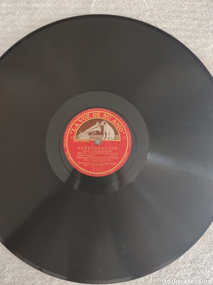 Discos de pizarra: Scheherezade op35 mov 4 - Foto 2