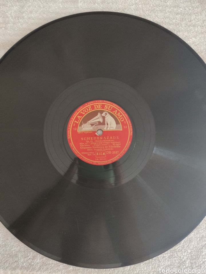 Discos de pizarra: Scheherezade op35 mov 4 - Foto 1