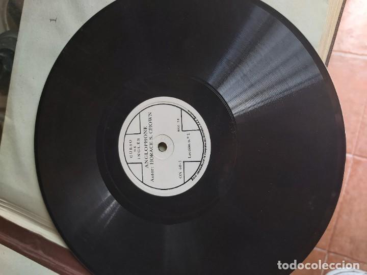 Discos de pizarra: ANGLOPHONE.CURSO DE INGL&Eacute;S. CHOWN. DISCOS DE PIZARRA. - Foto 4