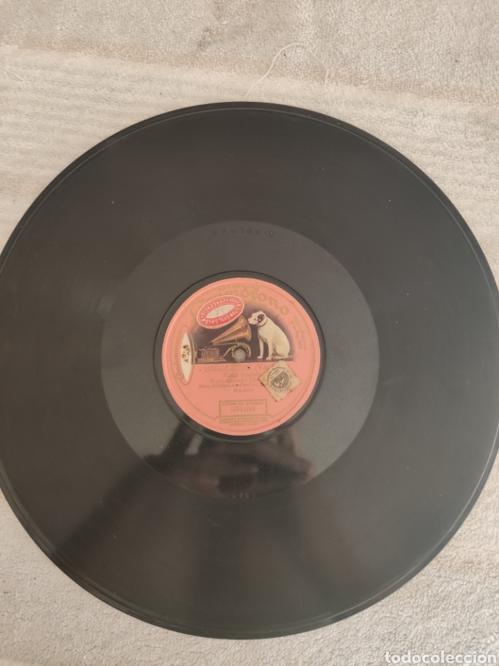 Discos de pizarra: Rigoletto Verdi piangi fanciulla - Foto 1
