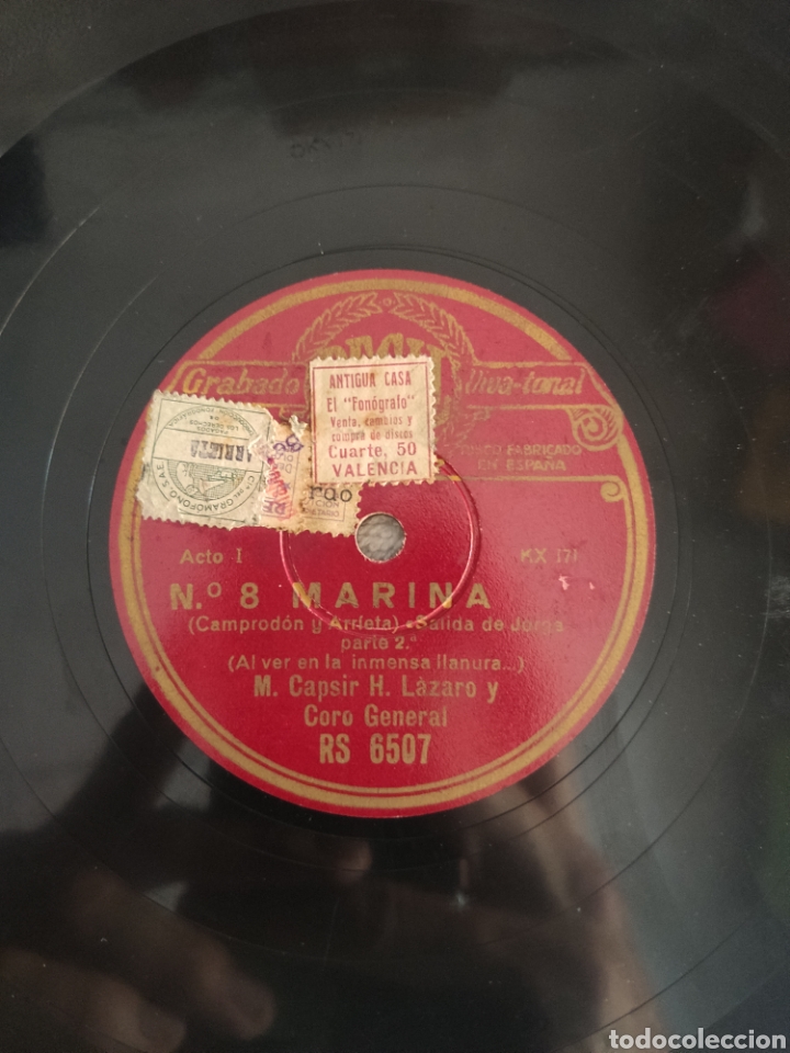 Discos de pizarra: Marina salida de Jorge parte 1 y 2 - Foto 2