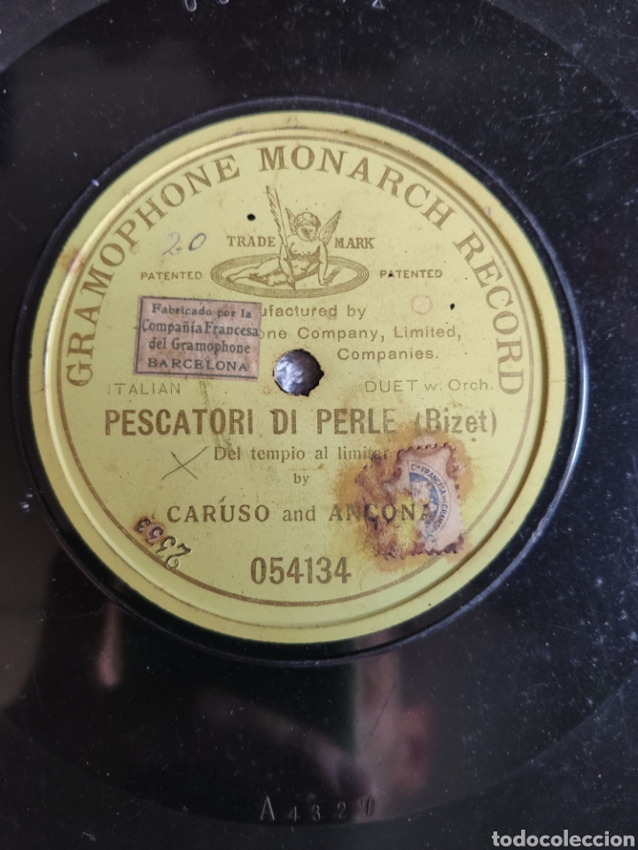 Discos de pizarra: Pescatori di Perle del templo al limitar Caruso and Ancona - Foto 2