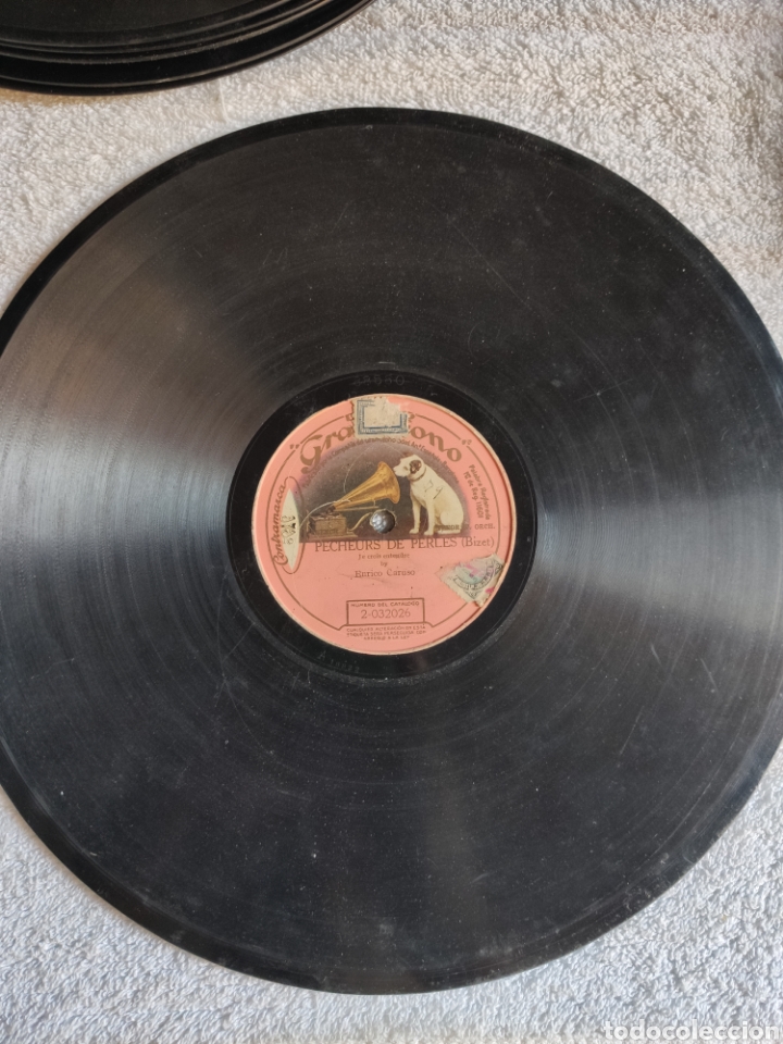 Discos de pizarra: Pecheurs de perles Enrico Caruso - Foto 1