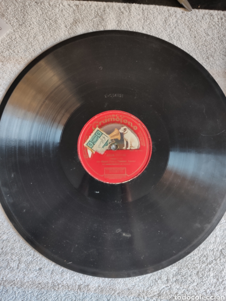 Discos de pizarra: A&iacute;da Verdi presago il core - Foto 1