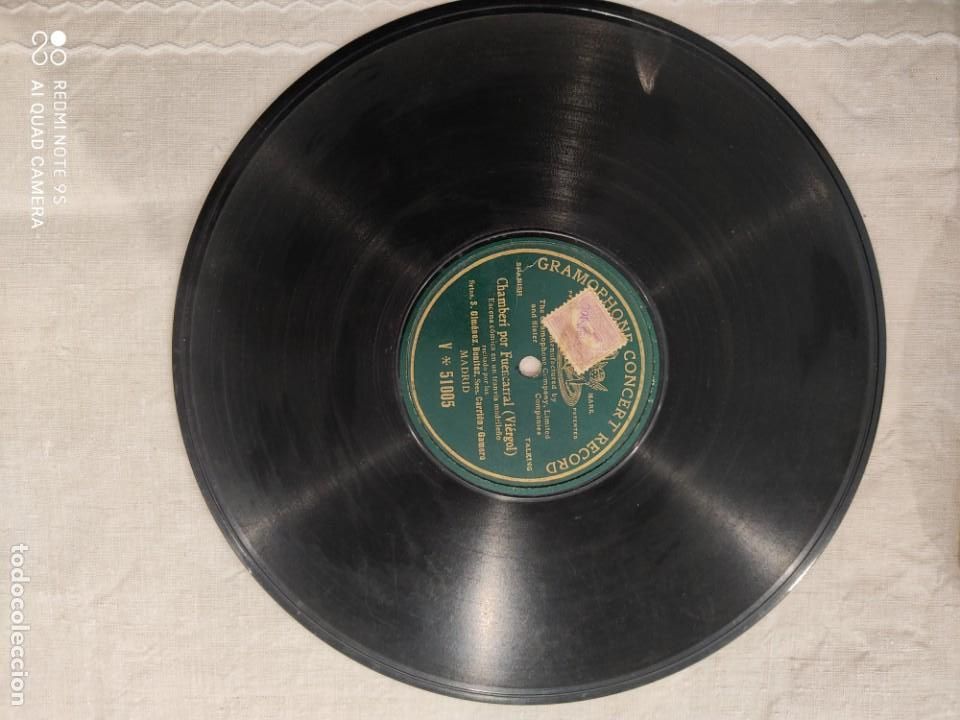 Discos de pizarra: DISCO DE PIZARRA GRAMOPHONE CONCERT RECORD - Foto 1