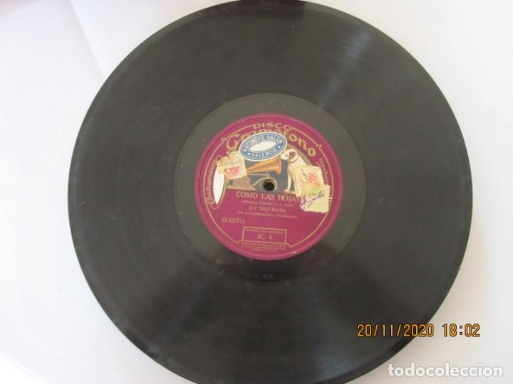 Discos de pizarra: DISCO DE PIZARRA COMO LAS HOJAS Y EL RELICARIO - Foto 1