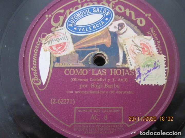 Discos de pizarra: DISCO DE PIZARRA COMO LAS HOJAS Y EL RELICARIO - Foto 2