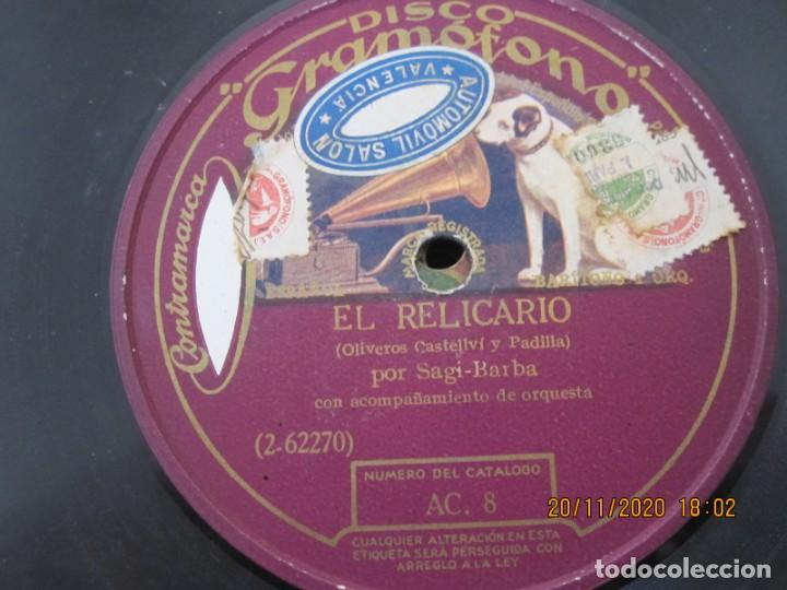 Discos de pizarra: DISCO DE PIZARRA COMO LAS HOJAS Y EL RELICARIO - Foto 3